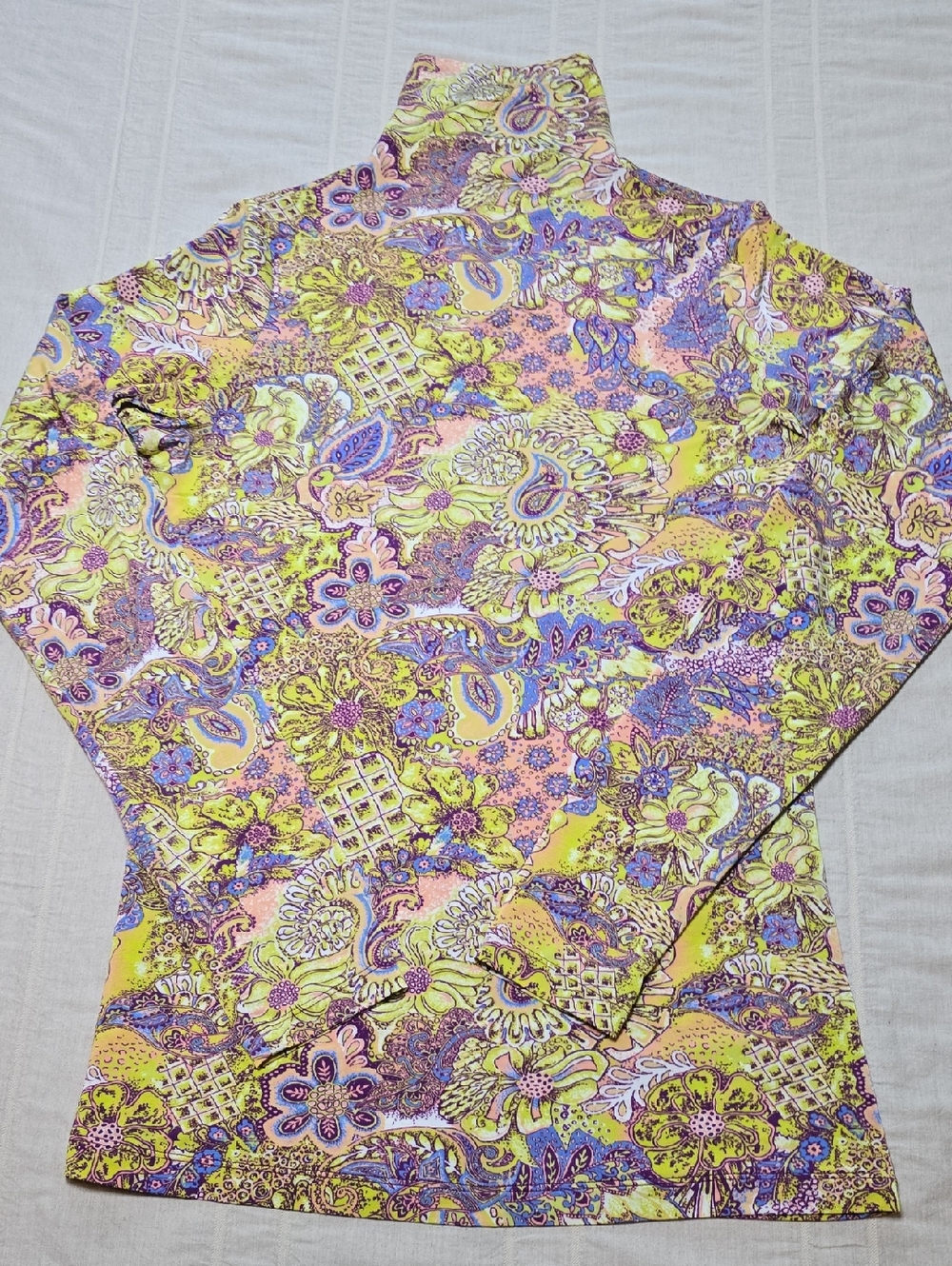Marie Oliver Eloise Printed Top Meadow Women's Size Extra Small